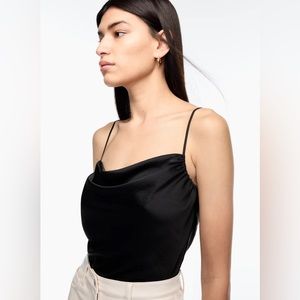 Wilfred Allusion Camisole Black Size Small